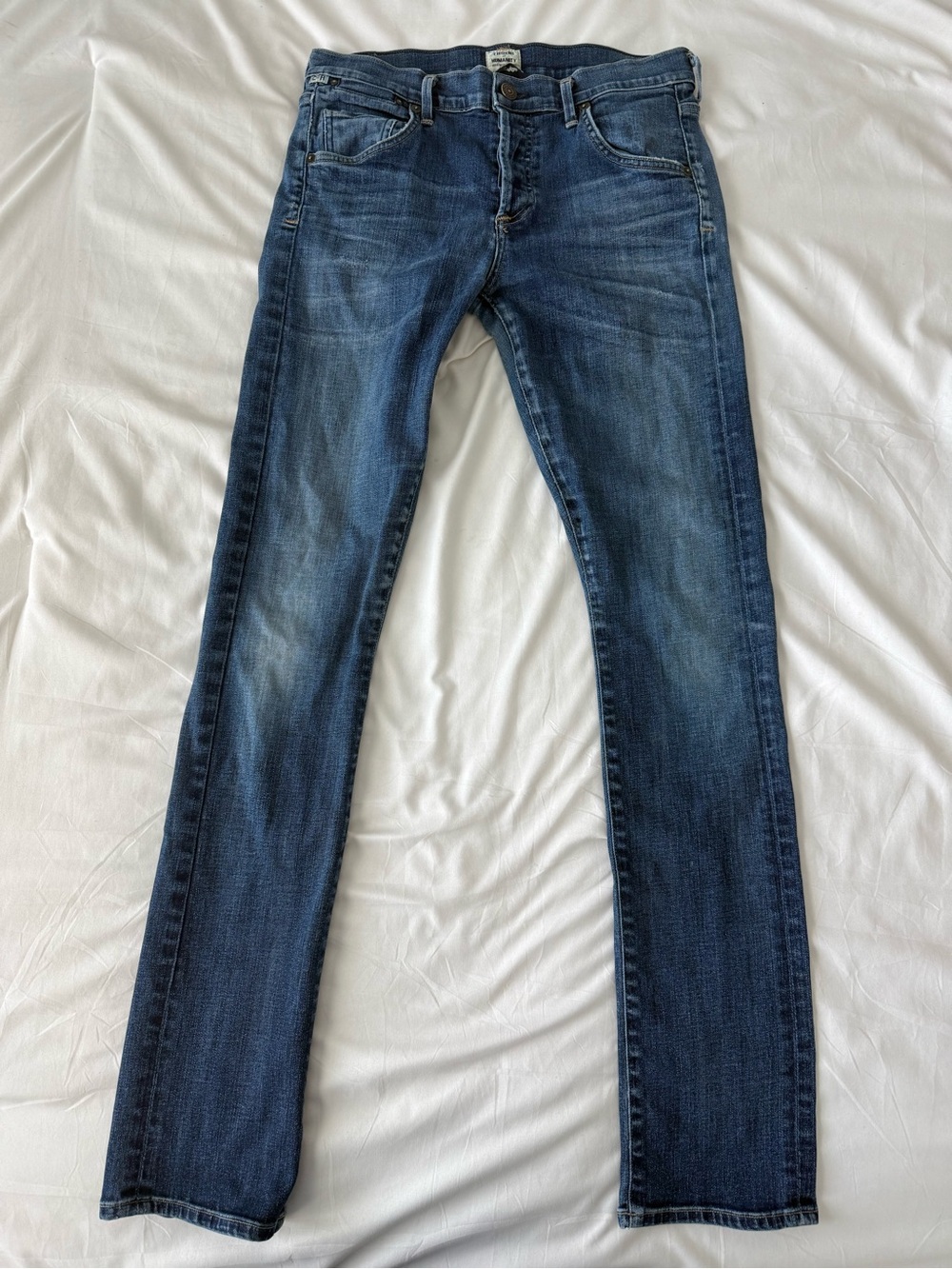 Citizens of Humanity Premium Vintage Emerson Slim Boyfriend Jeans Size 26 Blue